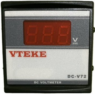 DC Panel Voltmeter